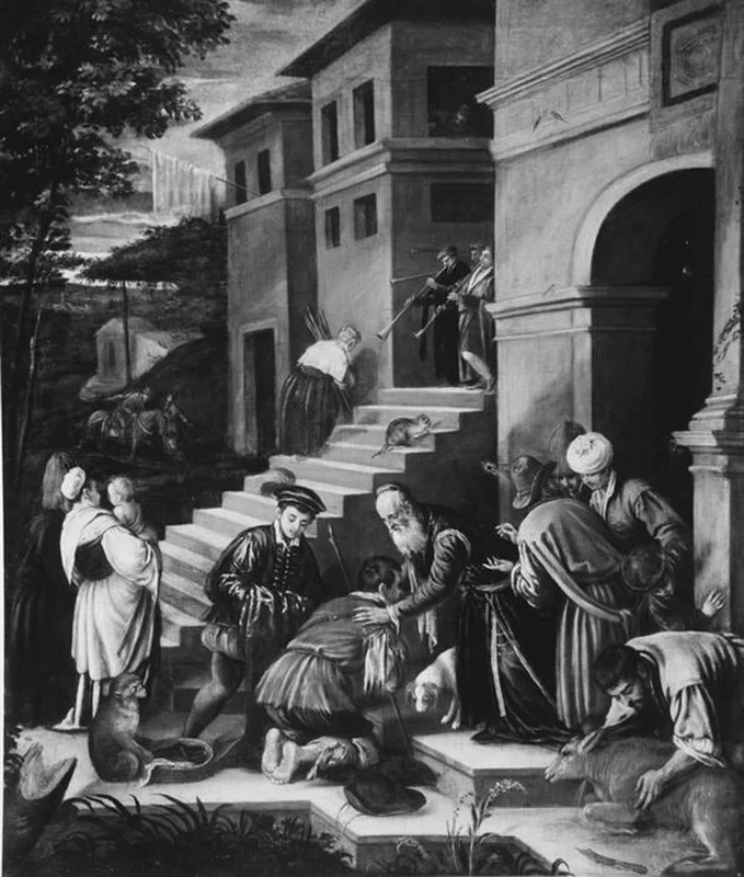 Francesco Bassano-178-Ritorno del figliol prodigo 1